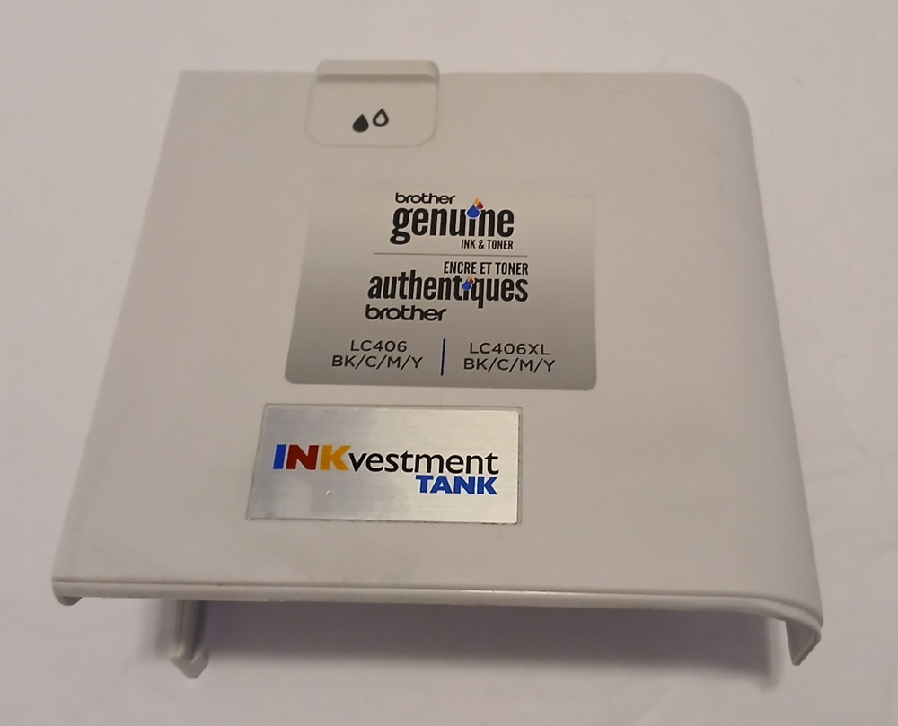 Brother MFC-J4535dw Ink Cartridge Door Cover Part Replacement White D0117G001